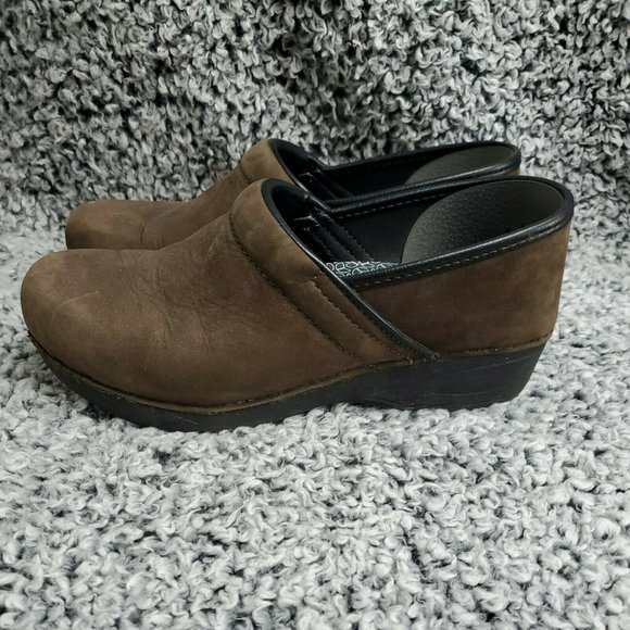 Dansko Shoes - Dansko XP 2.0 Brown Leather Professional Clogs Women's 41